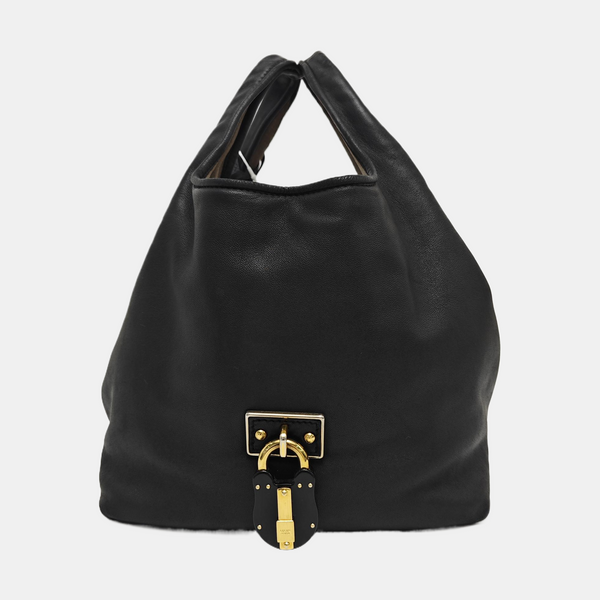 Calle Lambskin Black