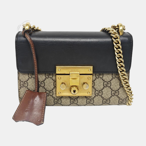 Padlock Small Monogram Coated Canvas Multicolor
