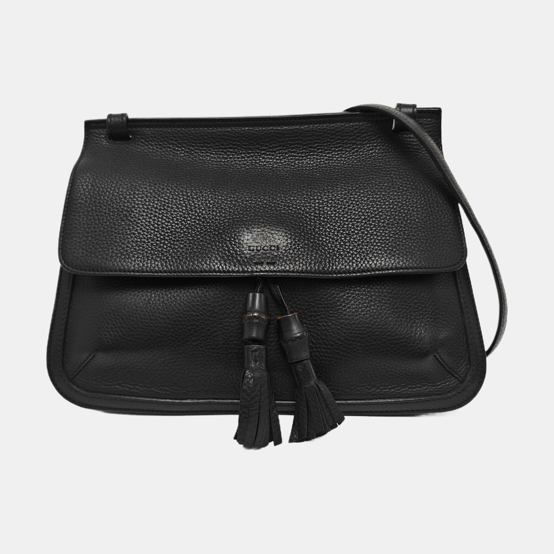 Bamboo 1947 Medium Calfskin Black