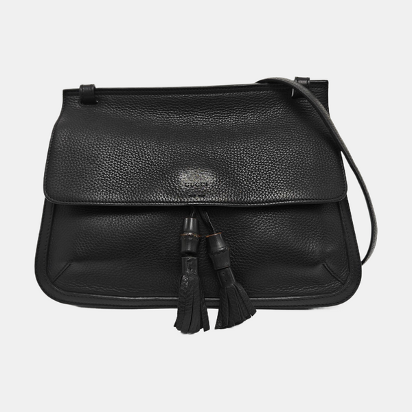 Bamboo 1947 Medium Calfskin Black