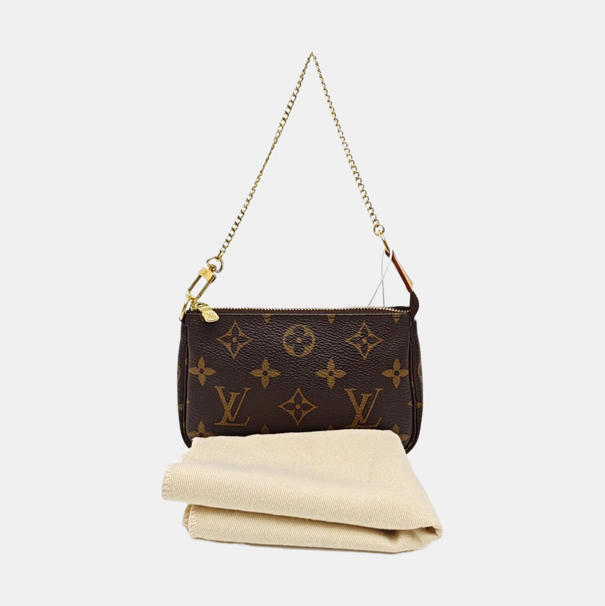 ACCESSOIRES Mini Monogram Coated Canvas Brown