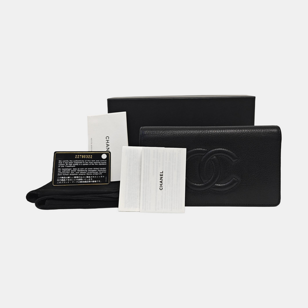 Lambskin Wallet Black