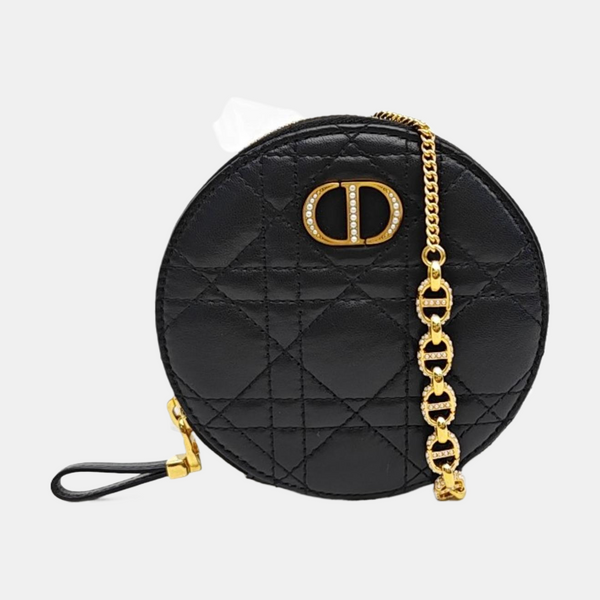 Dior Caro Cannage Lambskin Black