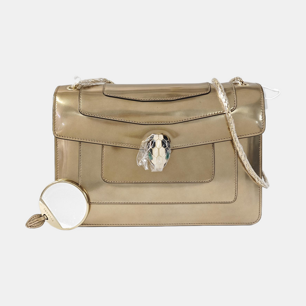 SERPENTI FOREVER Medium Calfskin Gold