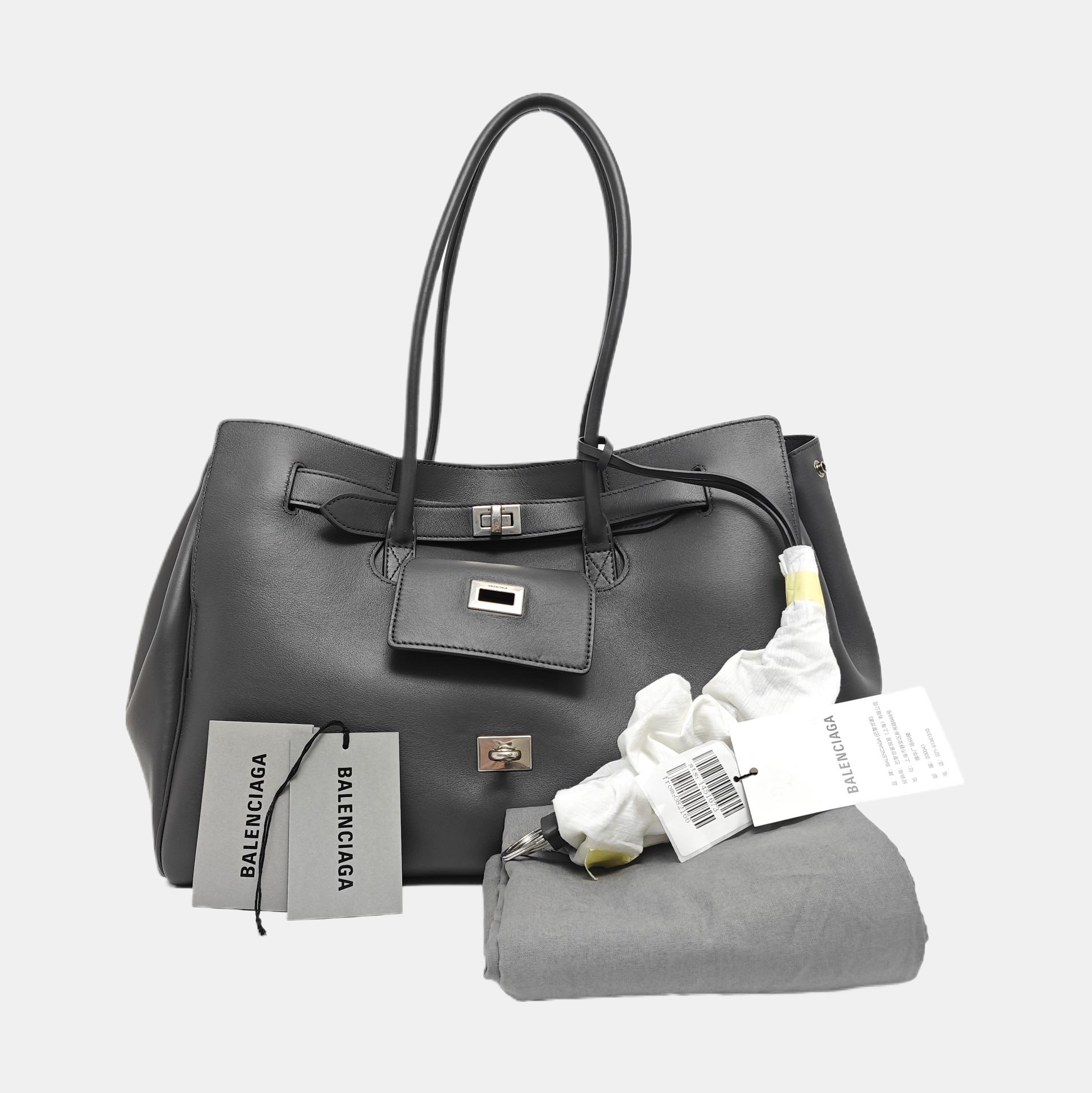 BEL AIR Medium Calfskin Gray