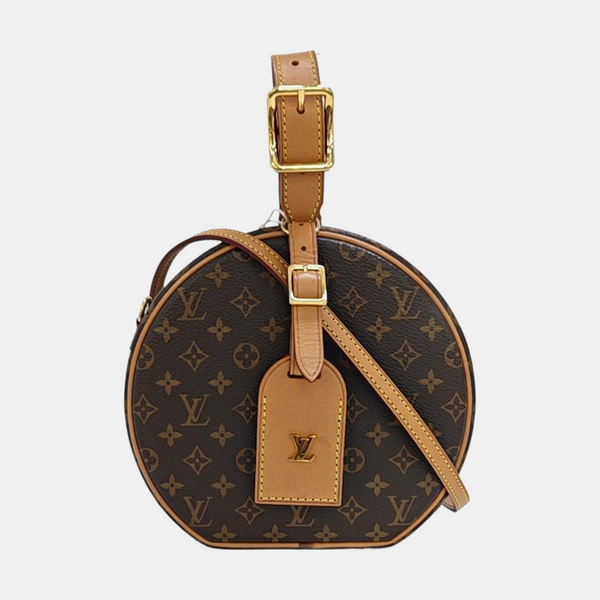 BOITE CHAPEAU PM Monogram Coated Canvas Brown