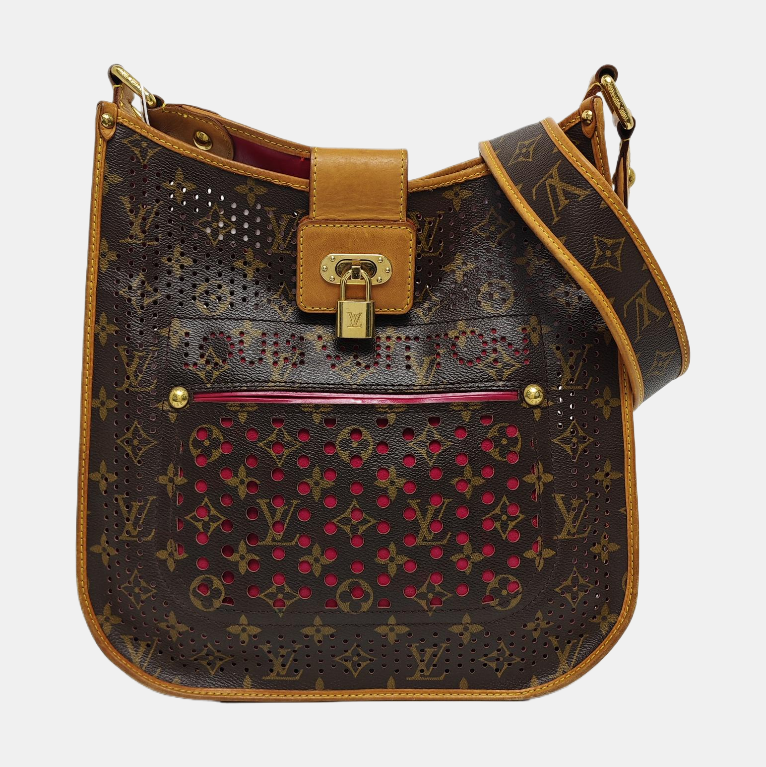 MUSETTE1 Monogram Coated Canvas Brown