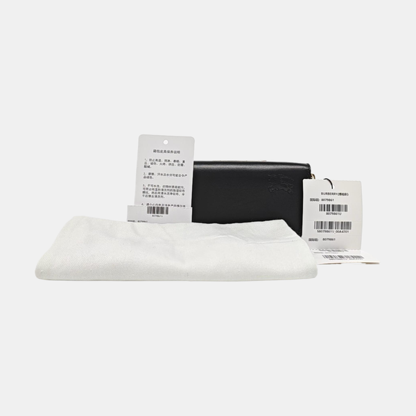 SHIELD Lambskin Black Coin Purse