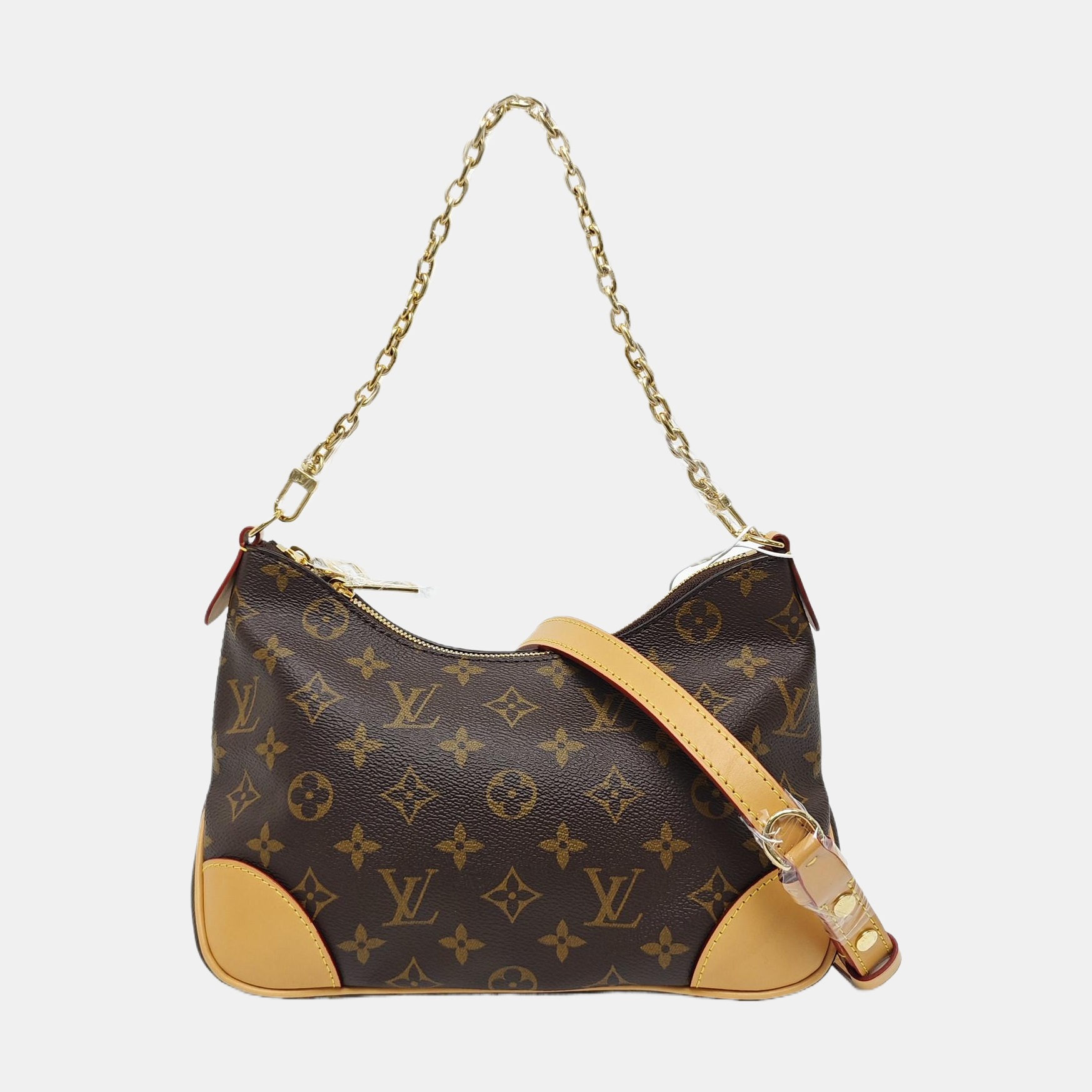 BOULOGNE Monogram Coated Canvas Brown