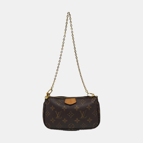 MULTI Monogram Coated Canvas Brown