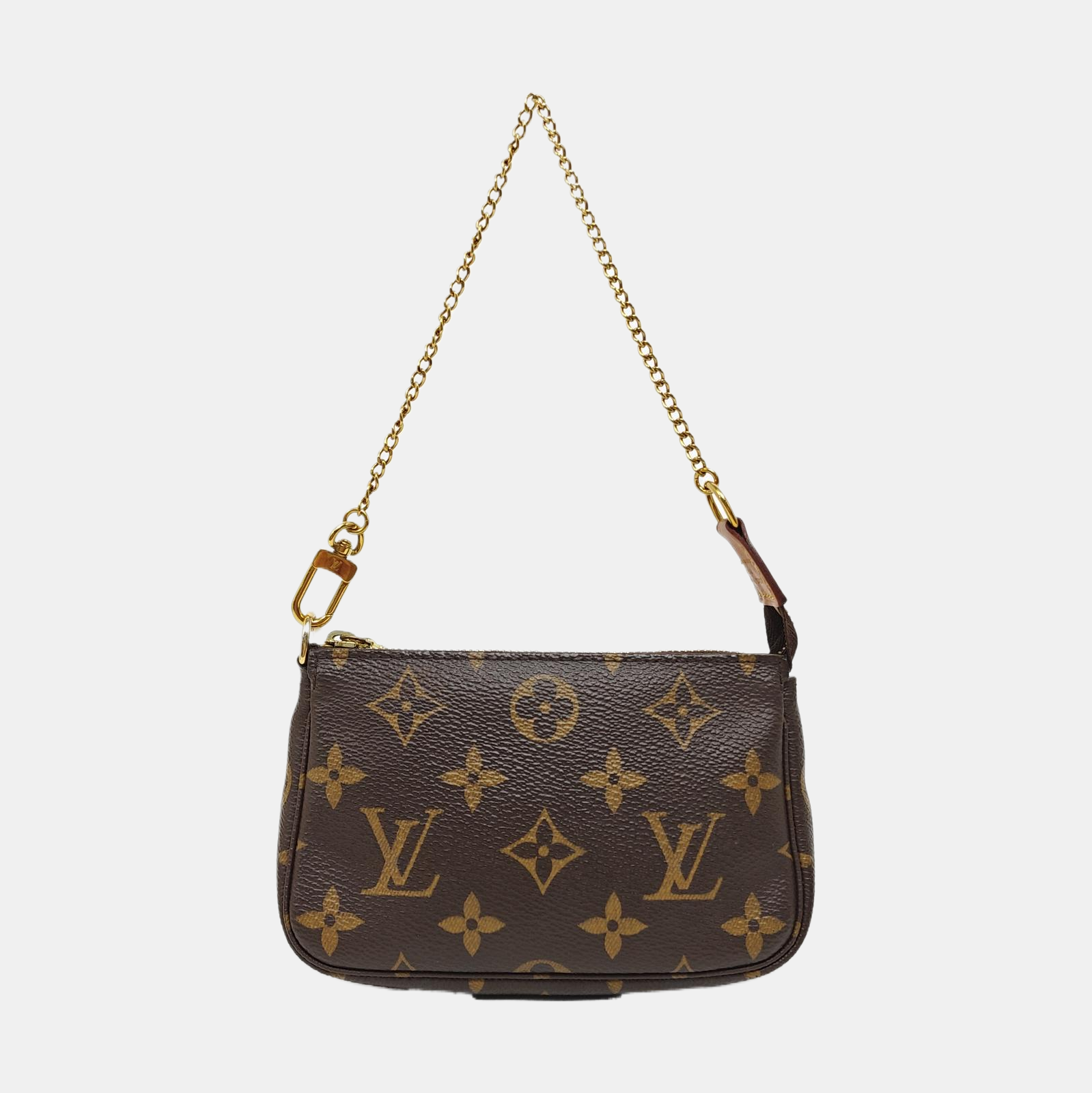 ACCESSOIRES Mini Monogram Coated Canvas Brown