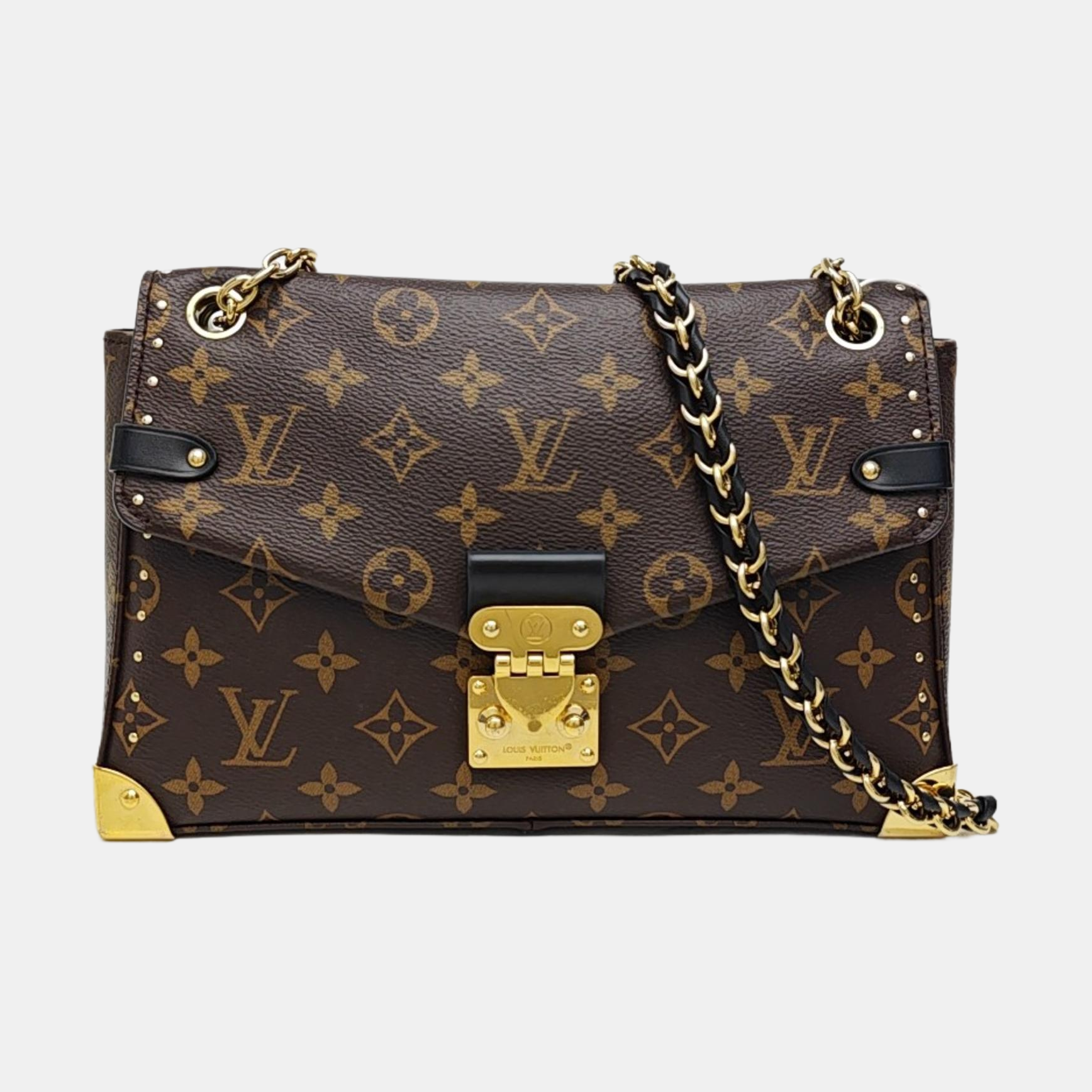 TRUNKIE Monogram Coated Canvas Brown
