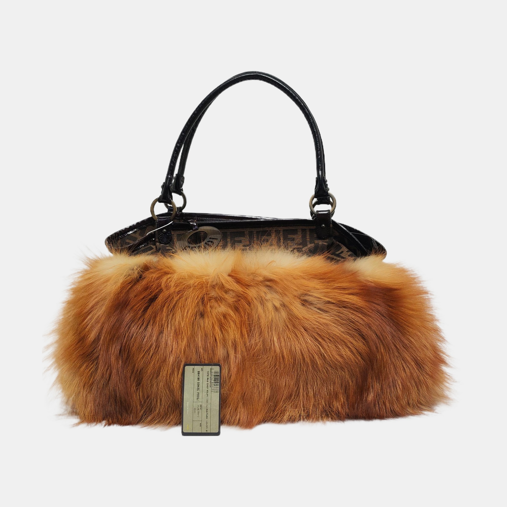 FF Tote Fur Brown
