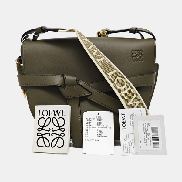Gate Small Monogram Calfskin Green