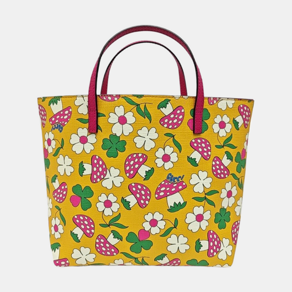 GG Imprime Coated Canvas Yellow