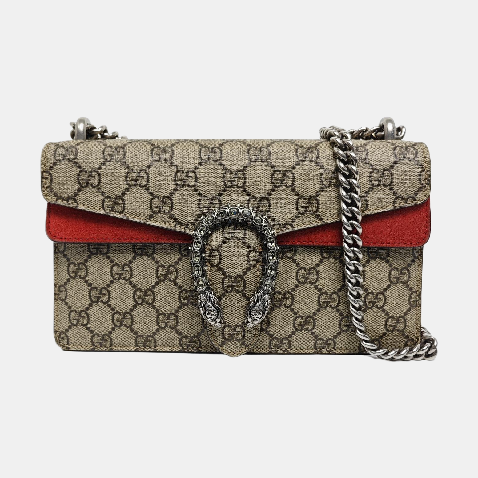 Authenticated pre-owned  Dionysus Small Monogram Coated Canvas Beige - Crossbody Bag at Looply