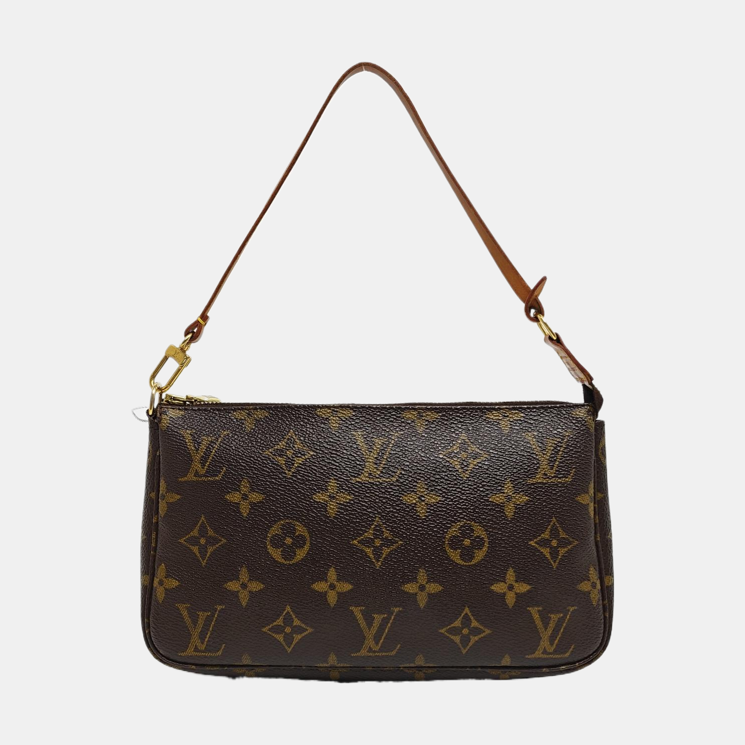 ACCESSOIRES Monogram Coated Canvas Brown