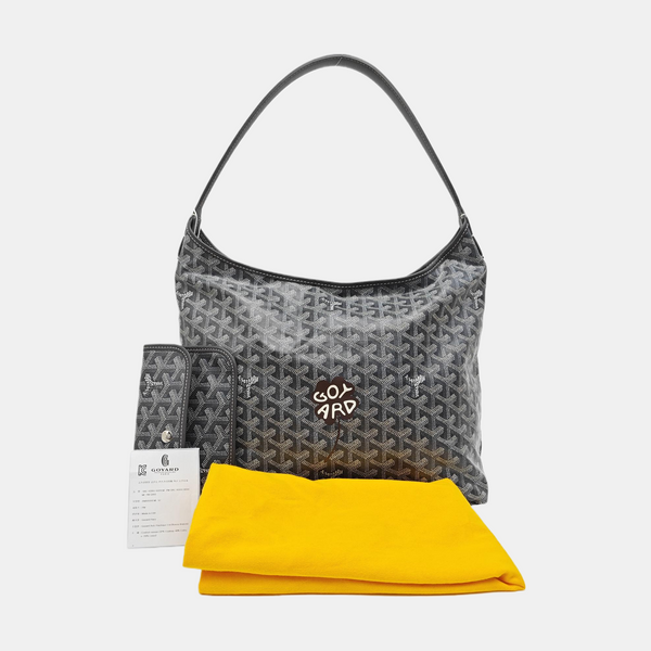 Hobo Coated Canvas Gray