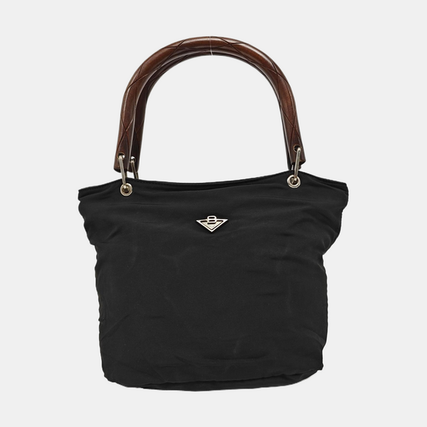 Fabric Tote Bag Black