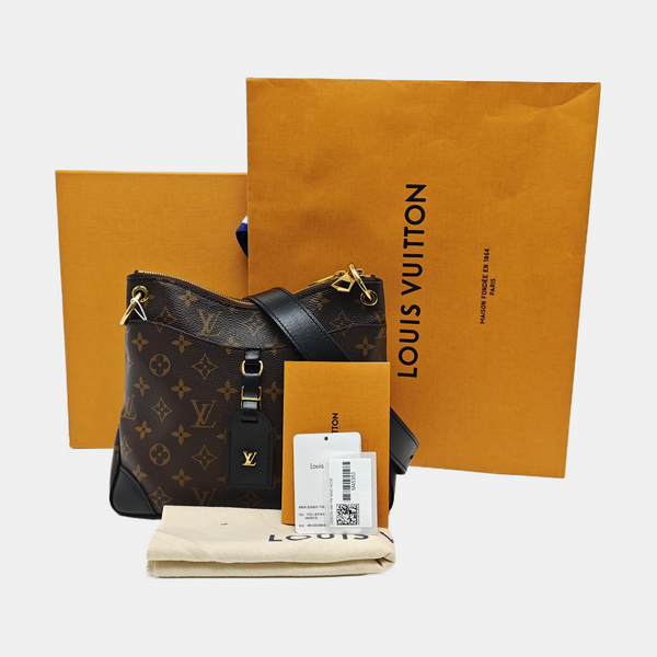 ODEON PM Monogram Coated Canvas Brown