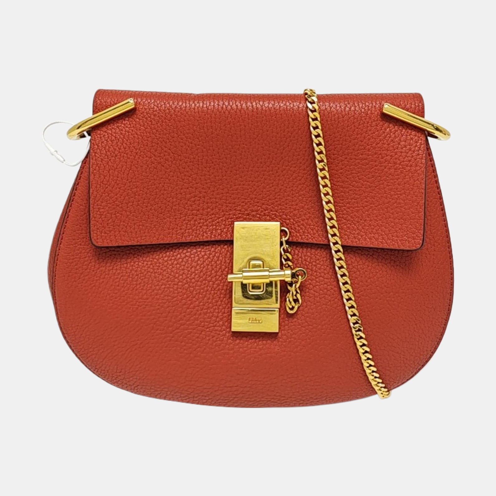Drew Medium Calfskin Red
