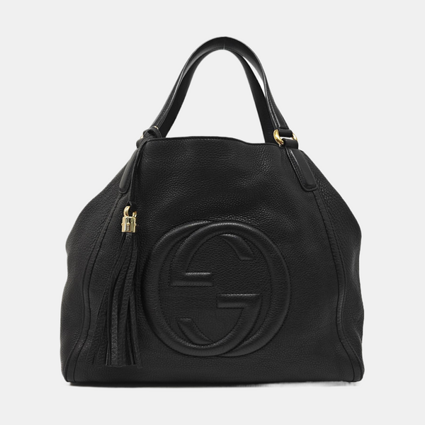 Soho Medium Calfskin Black