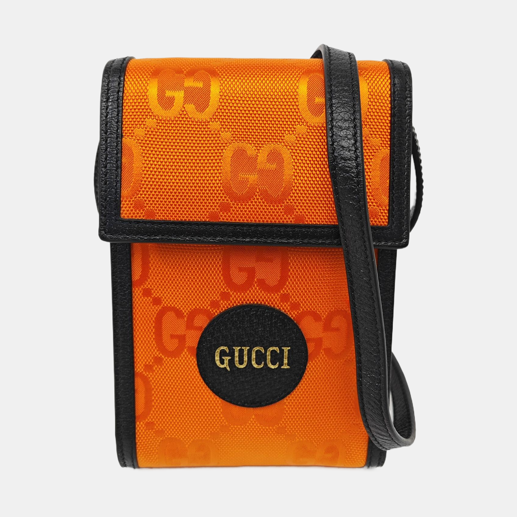 Gucci Off The Grid Mini Monogram Nylon Yellow