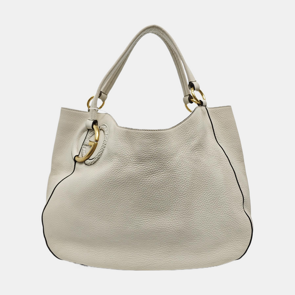 Twill Calfskin White