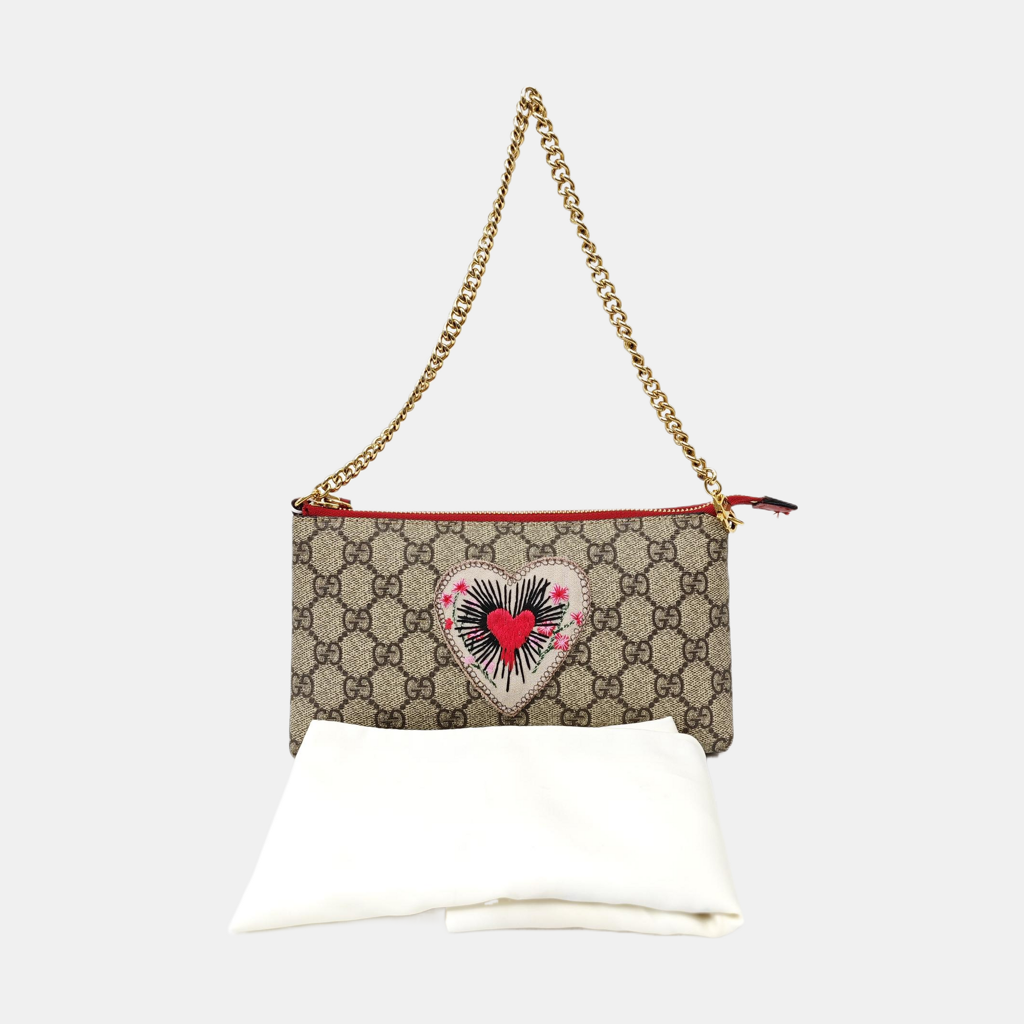 Monogram Coated Canvas Top Handle Bag Beige
