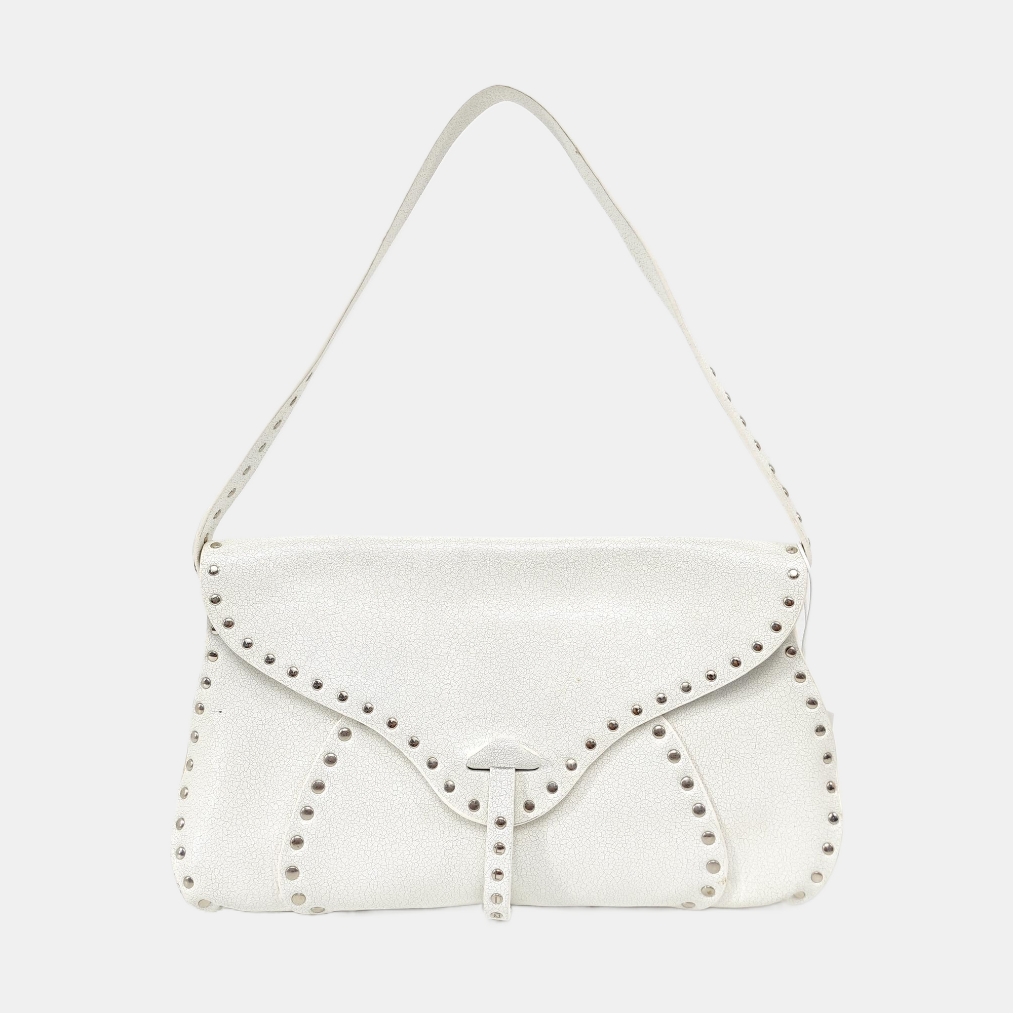 POULBOT Calfskin White