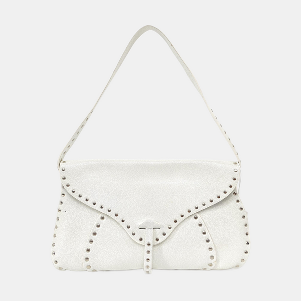 POULBOT Calfskin White