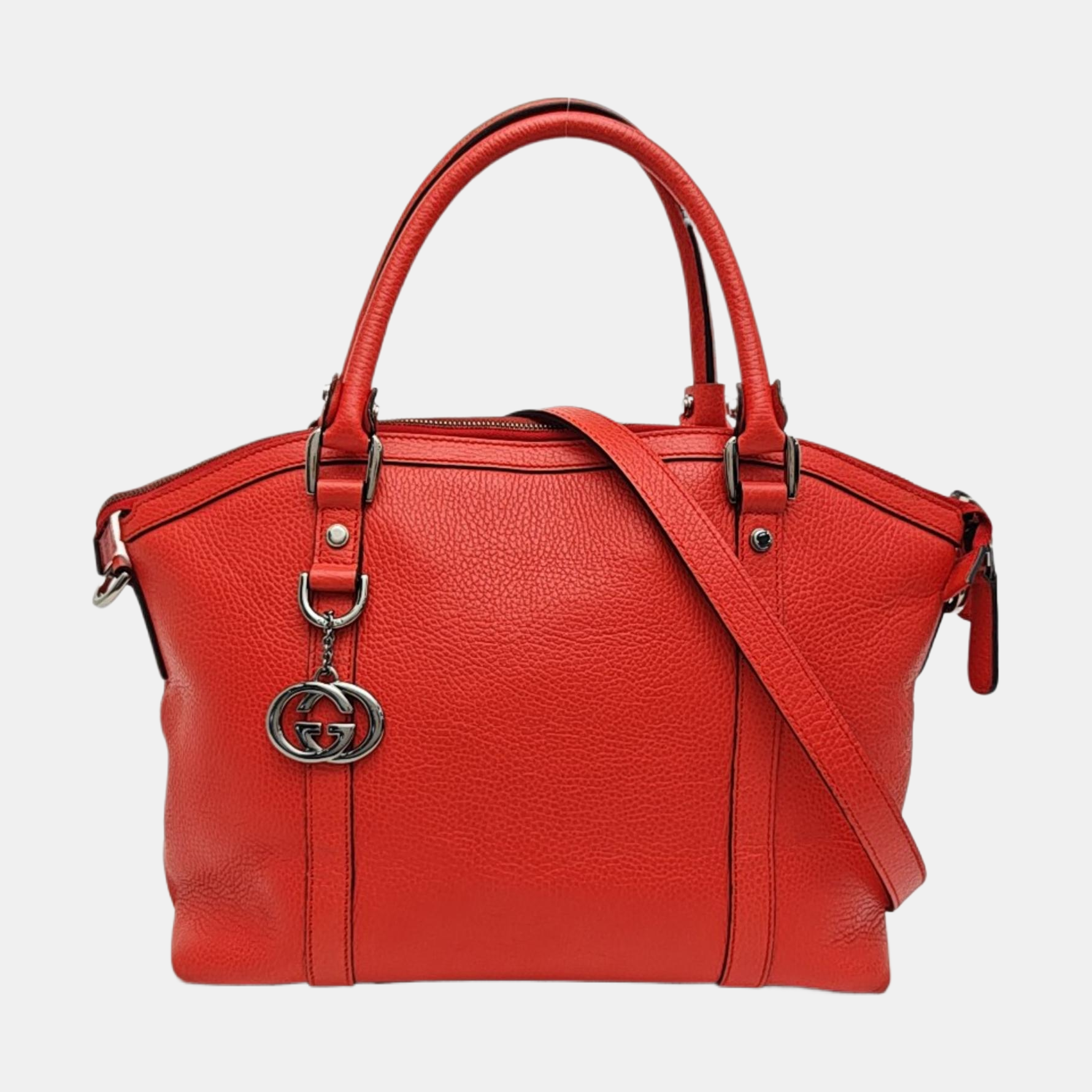 Microguccissima Calfskin Red