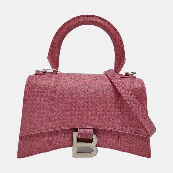 Hourglass XS Quilted Calfskin Red