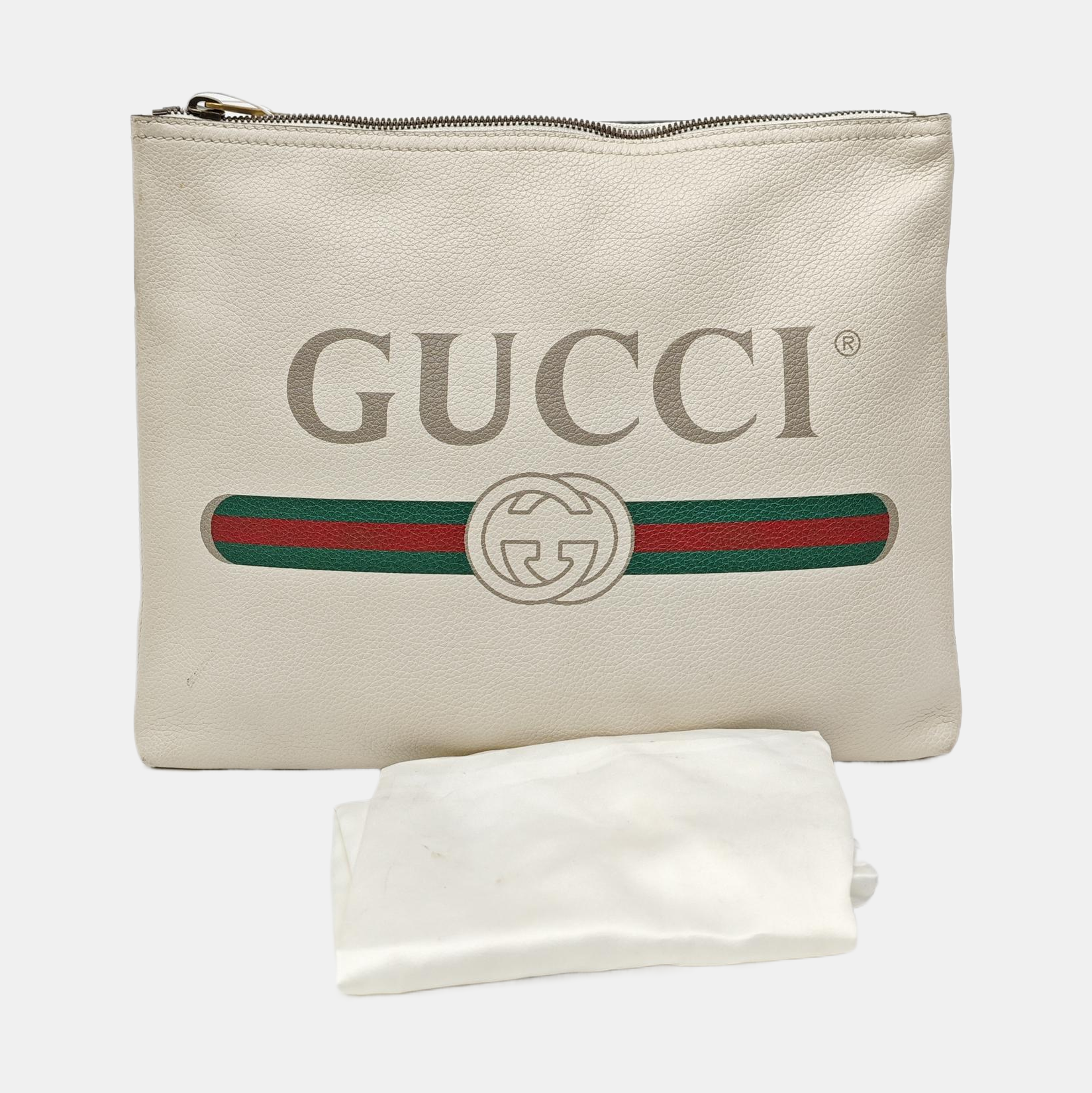 Print Medium Calfskin White