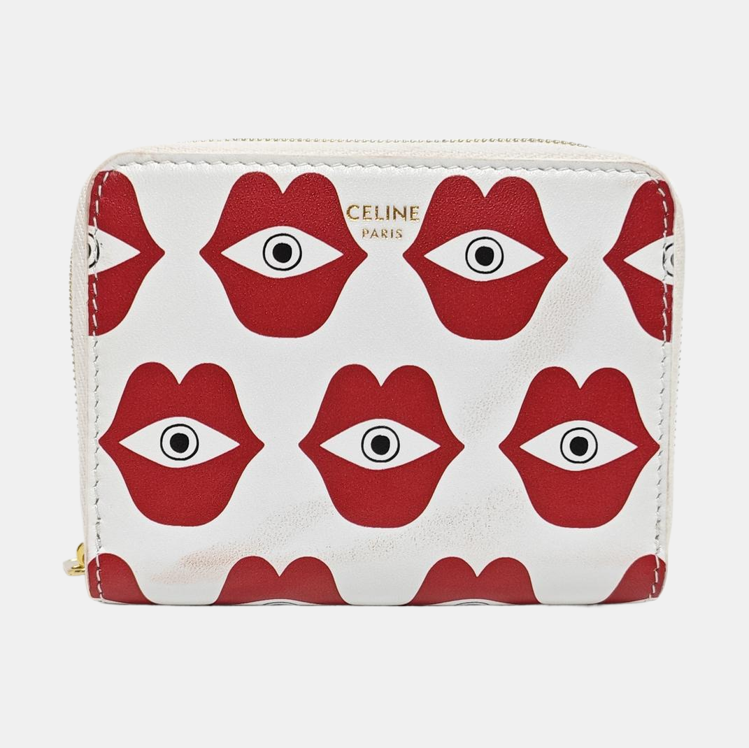 Calfskin Wallet White
