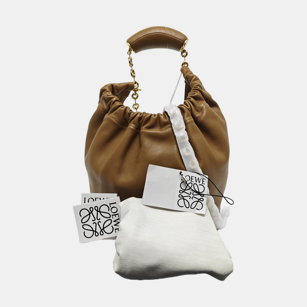 Squeeze Lambskin Brown