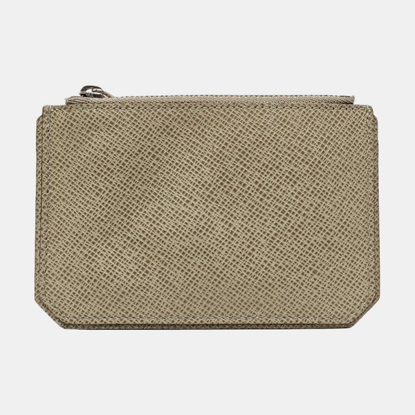 Calfskin Key Pouch Gray