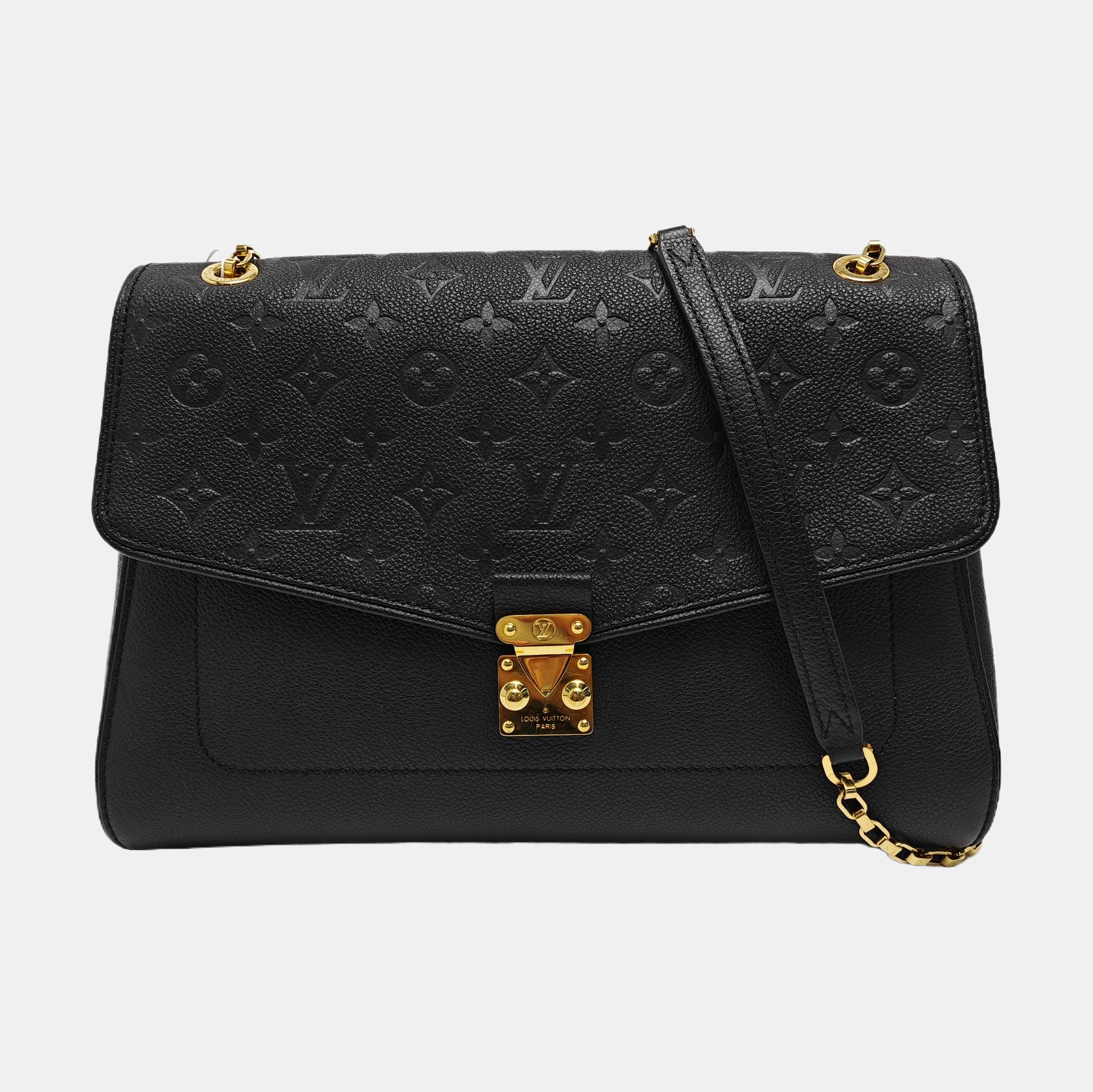 SAINT-GERMAIN Monogram Calfskin Black
