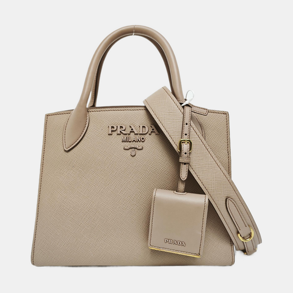Monochrome Saffiano Calfskin Pink