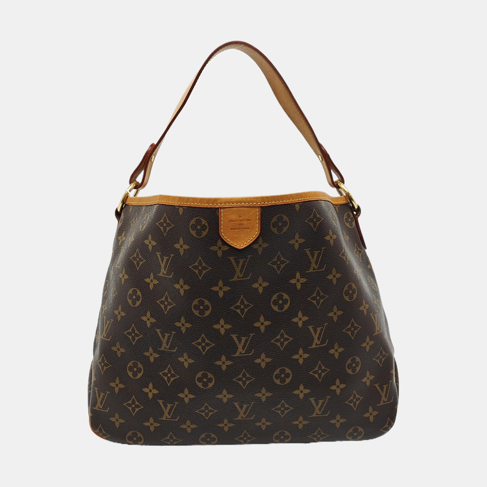 DELIGHTFUL Monogram Coated Canvas Brown