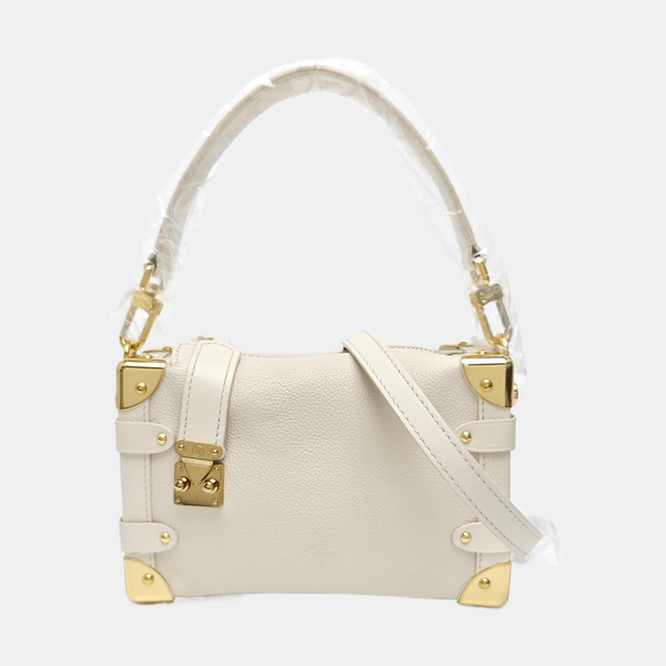 SIDE TRUNK PM Calfskin Beige