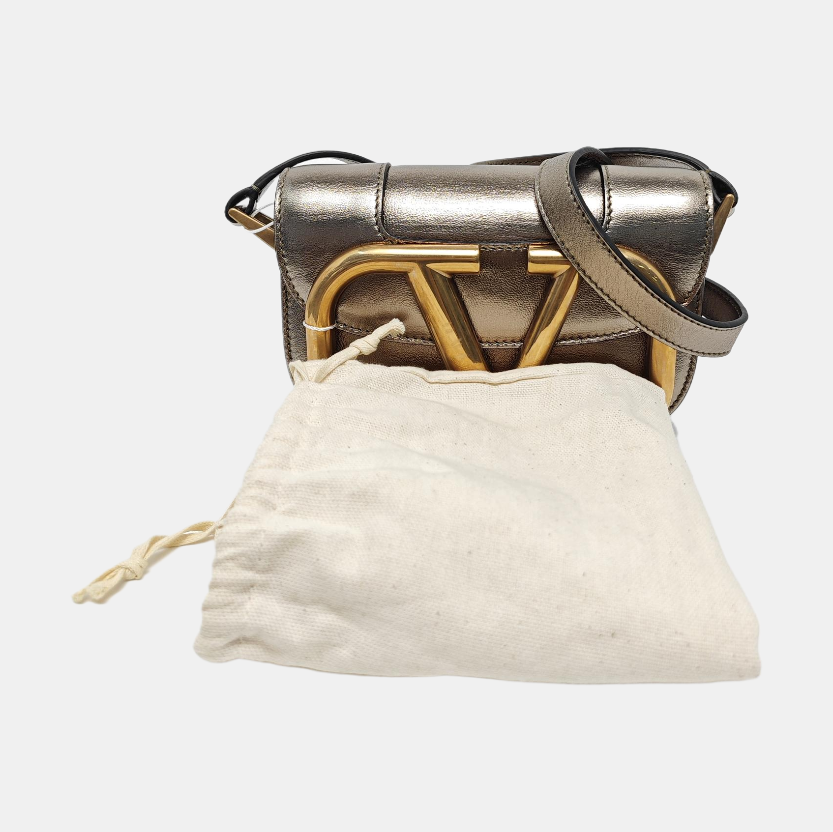 Supervee Mini Lambskin Beige