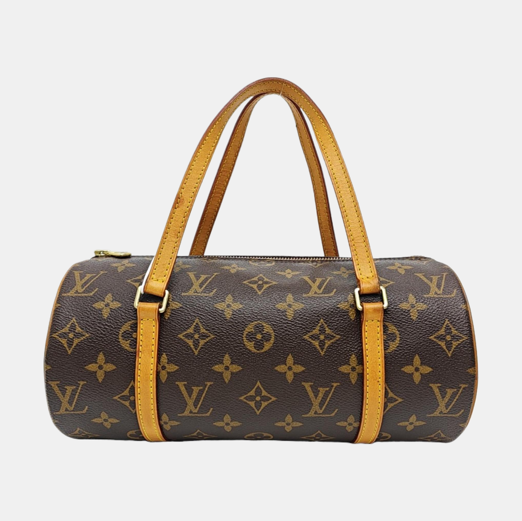 PAPILLON Monogram Coated Canvas Brown