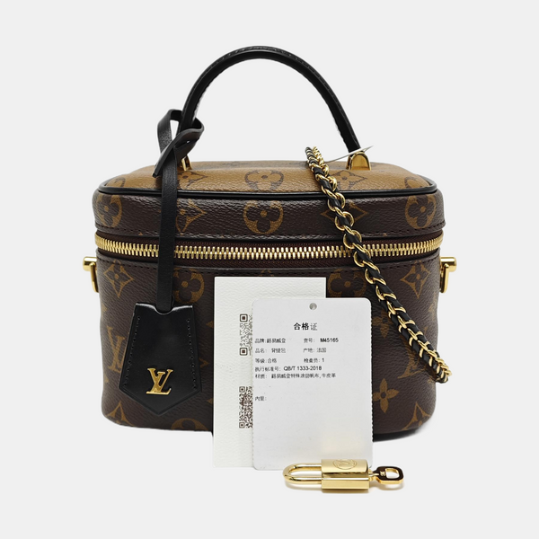 VANITY PM Monogram Coated Canvas Brown