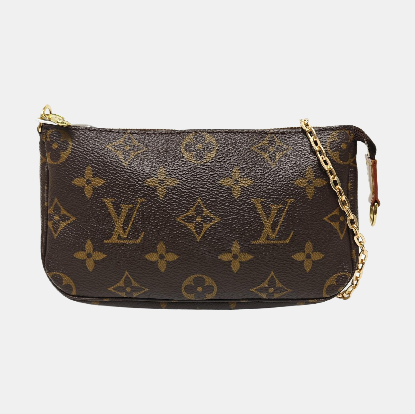 ACCESSOIRES MM Monogram Coated Canvas Brown