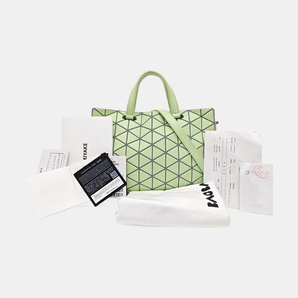 Special Material Tote Bag Green