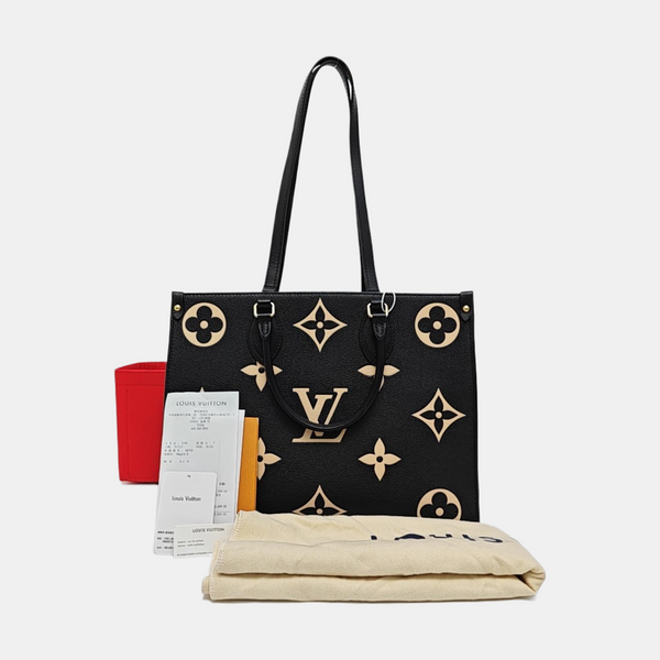 ONTHEGO MM Monogram Calfskin Black