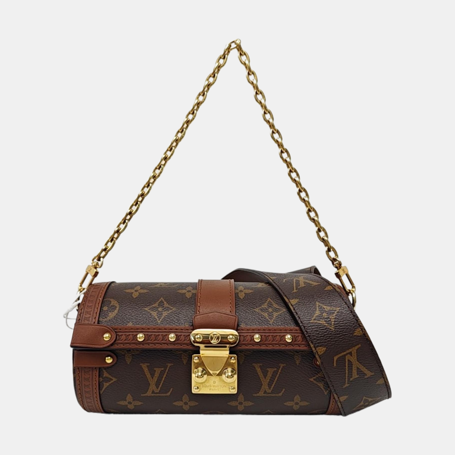 PAPILLON 19 Monogram Coated Canvas Brown