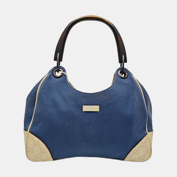 Fabric Tote Bag Blue