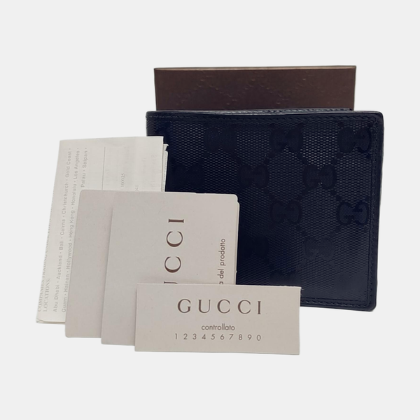 Monogram Coated Canvas Wallet Blue